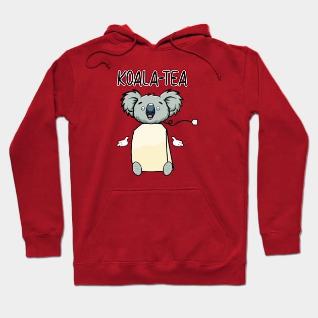 Koala-Tea Hoodie by Art by Nabes